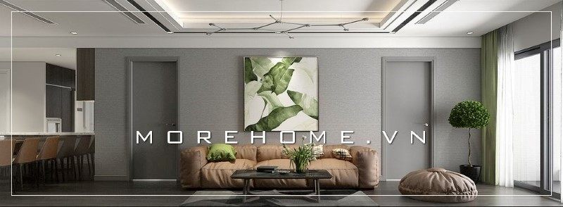 Mẫu thiết kế phòng khách hiện đại cho căn hộ chung cư đem lại vẻ đẹp tinh tế và cung cấp tiện nghi cho không gian sống của gia đình.